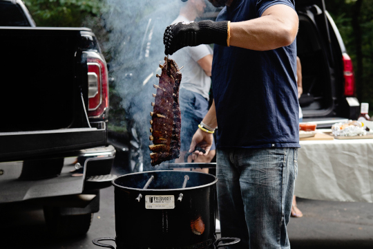 Ribs on the Pit Barrel Cooker